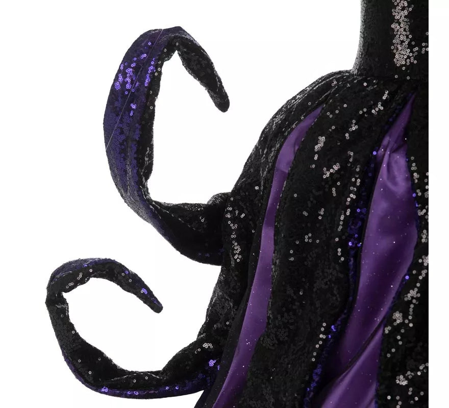 Translation missing: es.Disfraz de Bruja Villana del Mar morado para mujer
