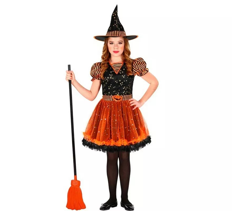 Translation missing: it.Disfraz de Brujita Calabaza para niña