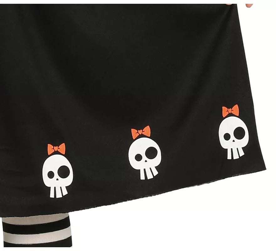 Translation missing: it.Disfraz de Brujita Calaveras para niña