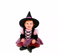 Costume da Strega Viola per bambina e bambina