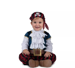 Costume da bucaniere per neonato e bambino