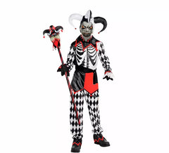 Costume da Giullare Sinistro per uomo