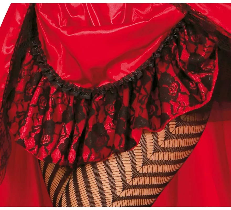 Translation missing: it.Disfraz de Burlesque Can-can rojo para mujer