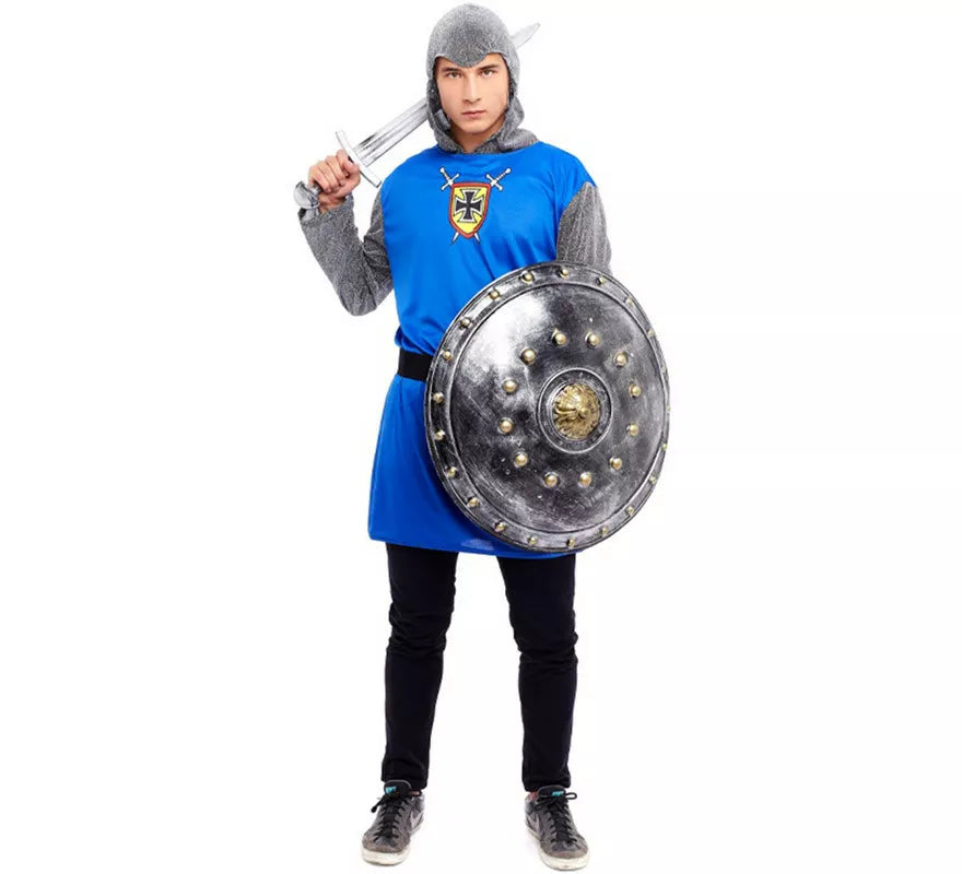 Translation missing: it.Disfraz de Caballero Azul Medieval para hombre