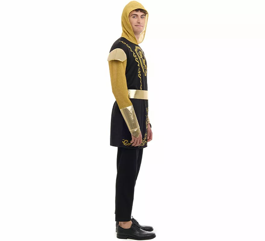 Translation missing: it.Disfraz de Caballero dorado para hombre