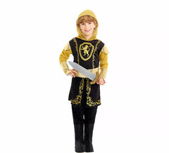 Costume da cavaliere d'oro per bambino