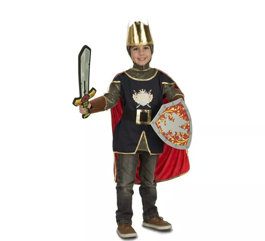 Translation missing: it.Disfraz de Caballero Medieval con accesorios para niños