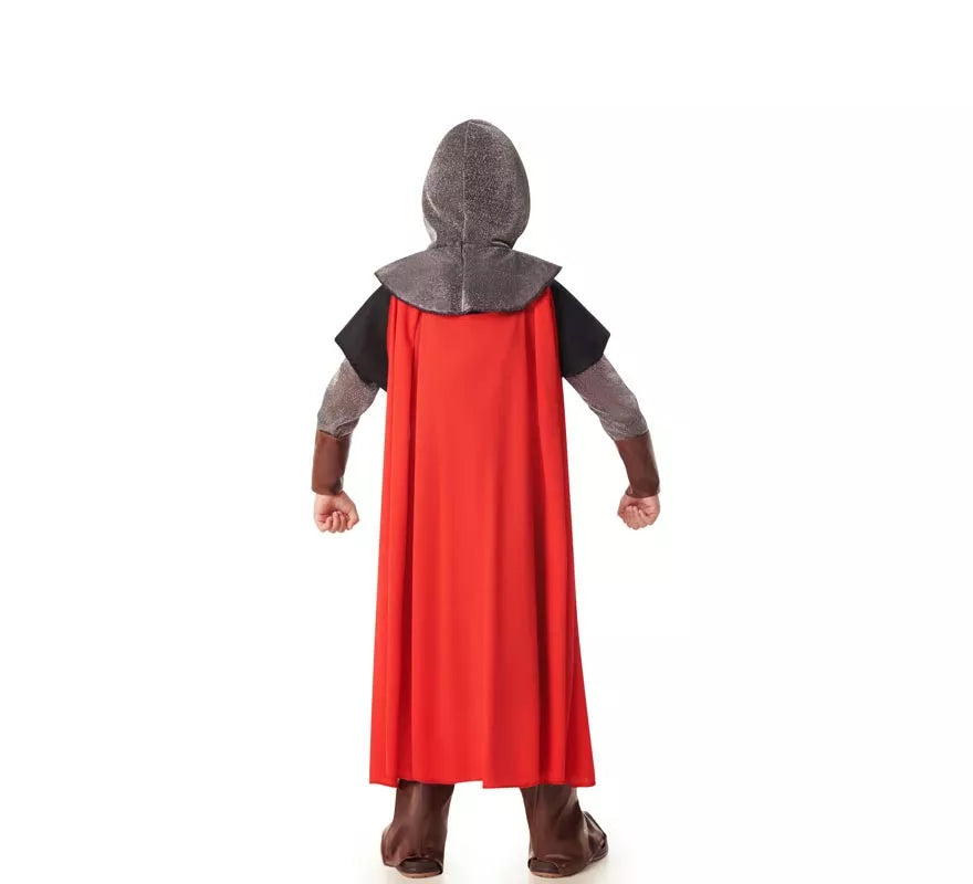 Translation missing: it.Disfraz de Caballero Medieval León negro para niños