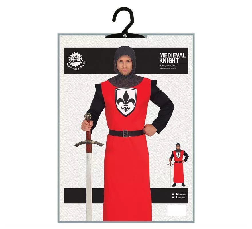 Translation missing: it.Disfraz de Caballero Medieval Nocturno para hombre
