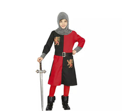 Costume da cavaliere oscuro medievale per bambino