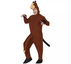 Costume da cavallo felice a sorpresa per uomo