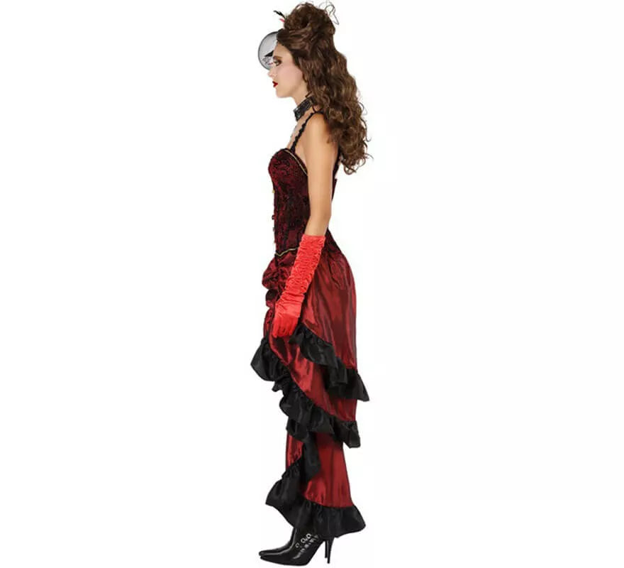 Translation missing: es.Disfraz de Cabaretera Roja para mujer