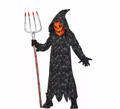 Costume da Zucca Morte con Maschera per bambini