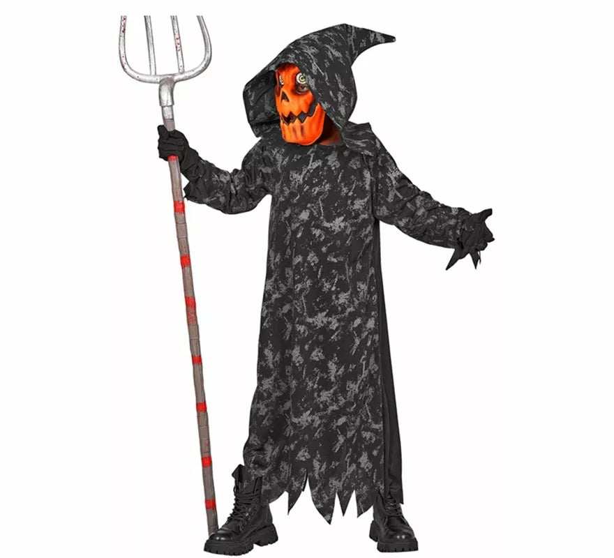Translation missing: it.Disfraz de Calabaza Muerte con Máscara para niños