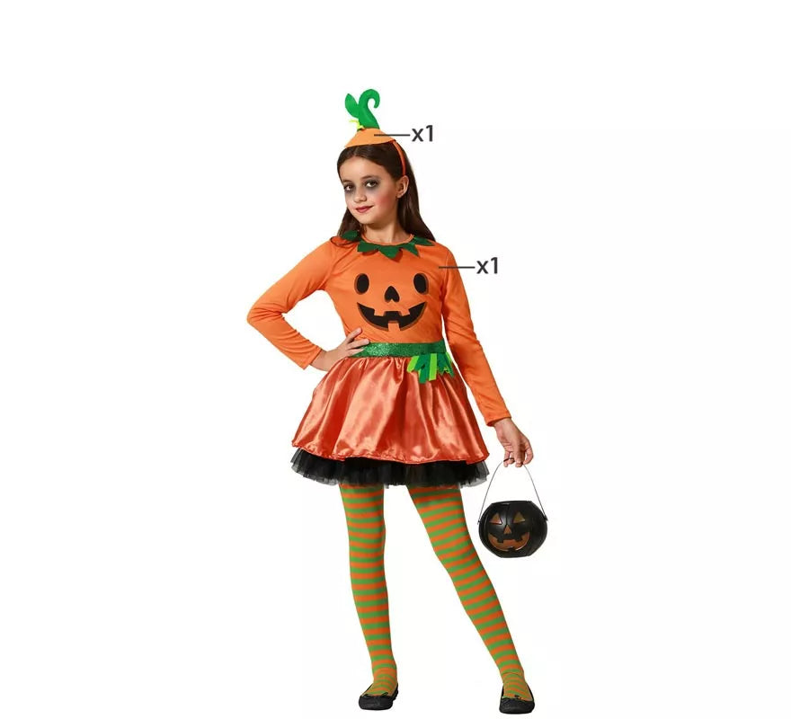 Translation missing: es.Disfraz de Calabaza para niña