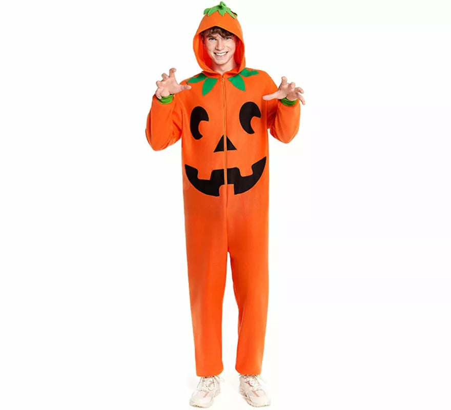 Translation missing: it.Disfraz de Calabaza Sonriente para hombre