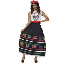 Costume da teschio Calavera Catrina per donna