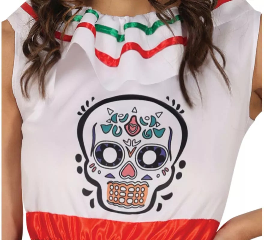 Translation missing: it.Disfraz de Calavera Catrina Calavera para mujer