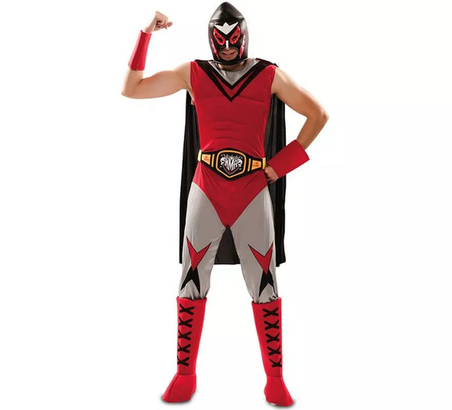Translation missing: it.Disfraz de Campeón de Lucha Libre para hombre