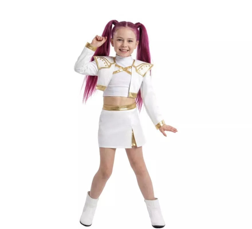 Translation missing: it.Disfraz de Cantante K-Pop blanca para niña