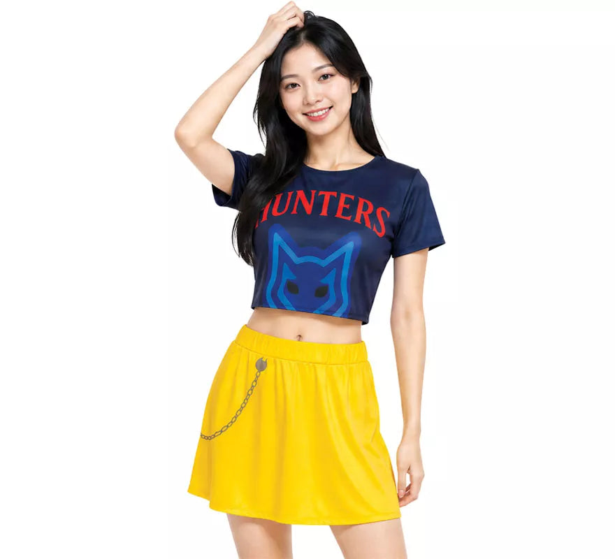 Translation missing: it.Disfraz de Cantante K-Pop Star Hunter Lite para adolescente