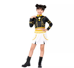 Costume da Cantante K-Pop Star Silver Lite per bambina