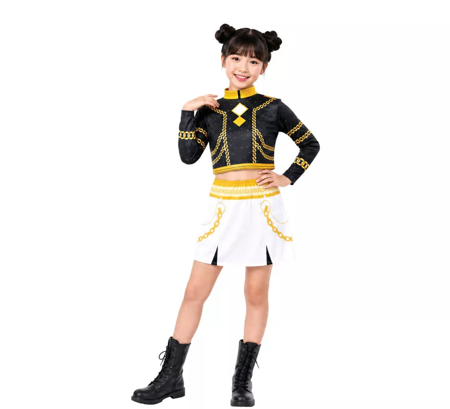 Translation missing: it.Disfraz de Cantante K-Pop Star Silver Lite para niña