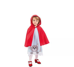 Costume di Cappuccetto rosso con lupo per bambina e bebé