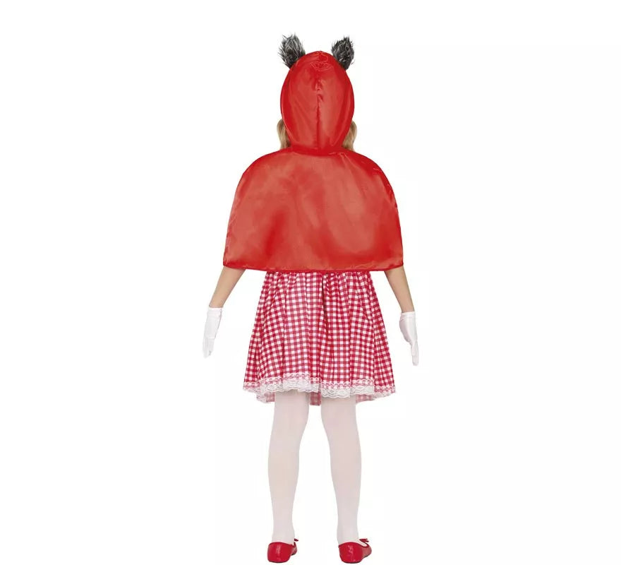 Translation missing: it.Disfraz de Caperucita Roja Lobo para niña