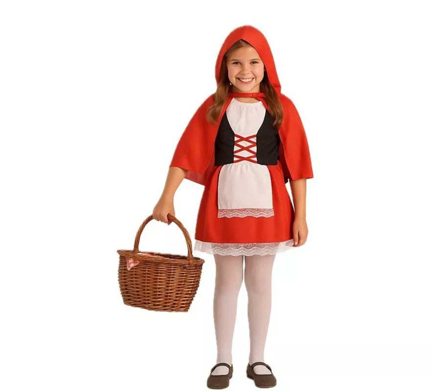 Translation missing: es.Disfraz de Caperucita Roja para niña