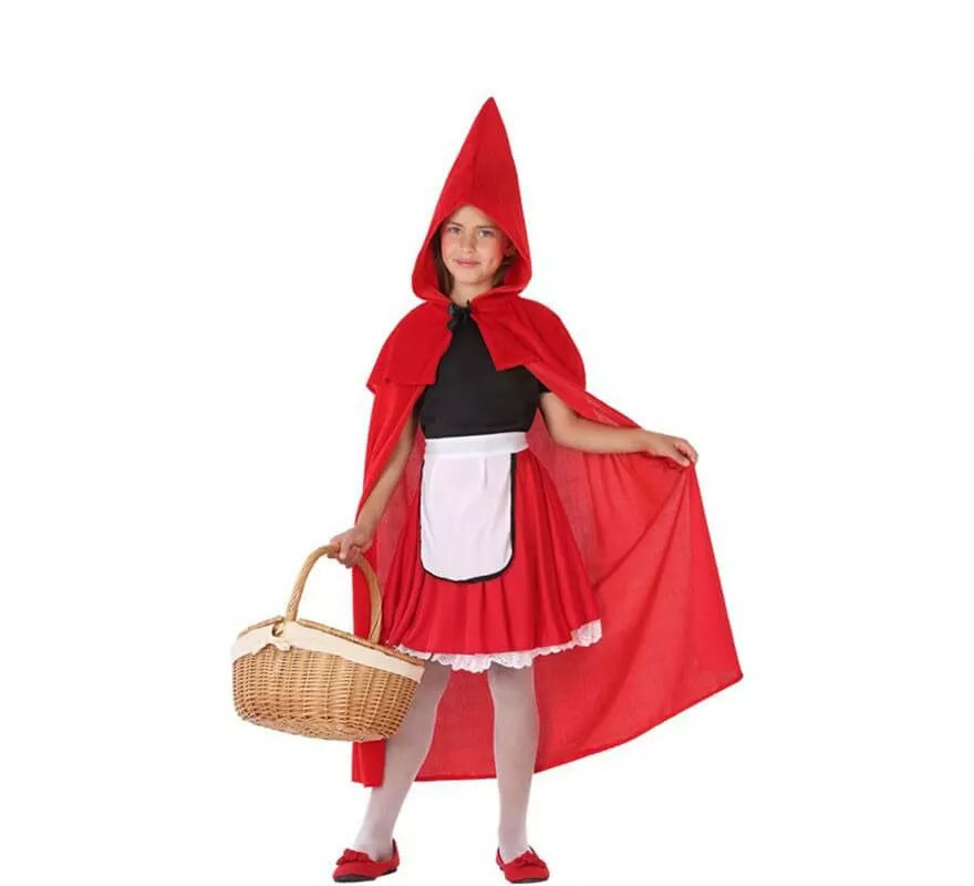Translation missing: es.Disfraz de Caperucita Roja para niña