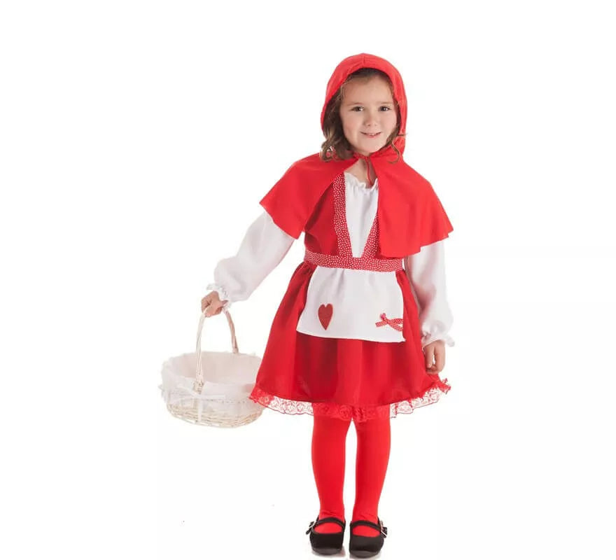 Translation missing: it.Disfraz de Caperucita Roja para niña