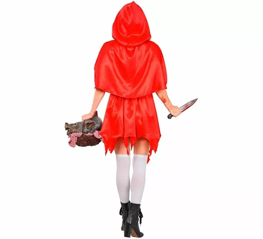 Disfraz de Caperucita Zombie para mujer