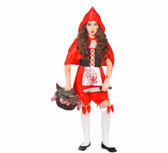 Costume da Cappuccetto Rosso Zombie per bambina