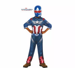 Classico costume da Capitan America per bambini