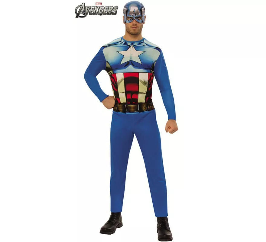 Translation missing: it.Disfraz de Capitán América de los Vengadores para hombre