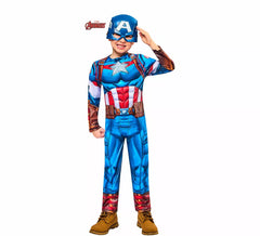 Costume intero da Capitan America per bambini