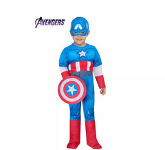 Costume Deluxe di Capitan America per ragazzi