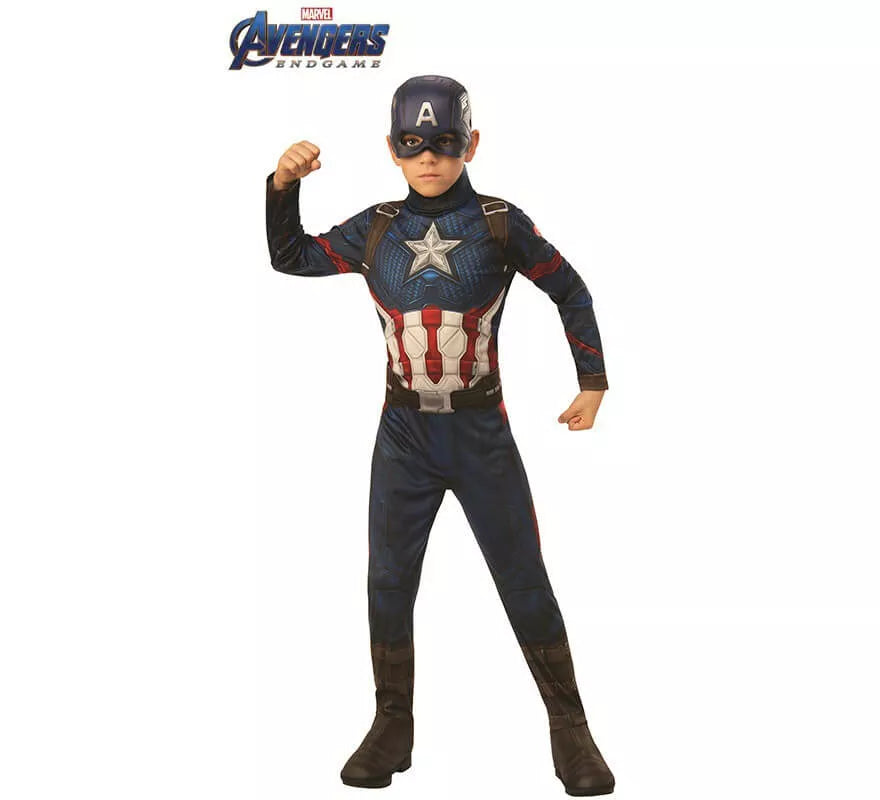Translation missing: it.Disfraz de Capitán América Vengadores: Endgame para niño
