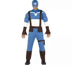Costume da Capitano Blu per uomo