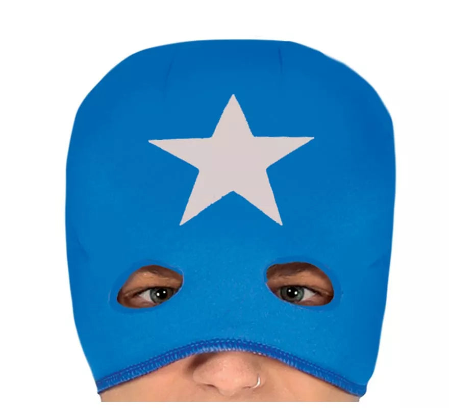Translation missing: it.Disfraz de Capitán azul para hombre