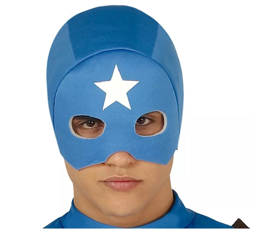 Translation missing: it.Disfraz de Capitán Azul para hombre