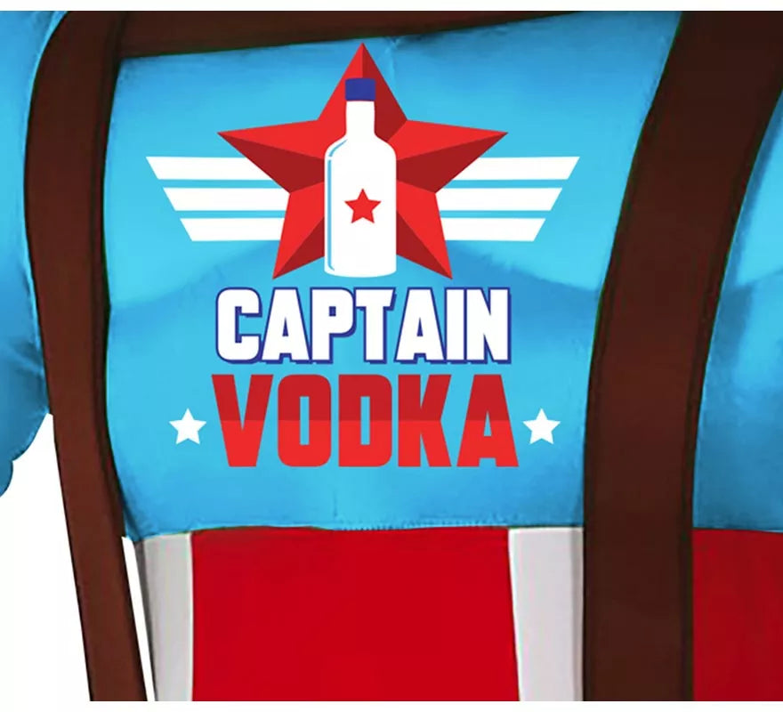 Disfraz de Capitán Vodka para hombre