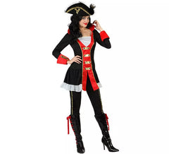 Costume da capitano pirata per una donna