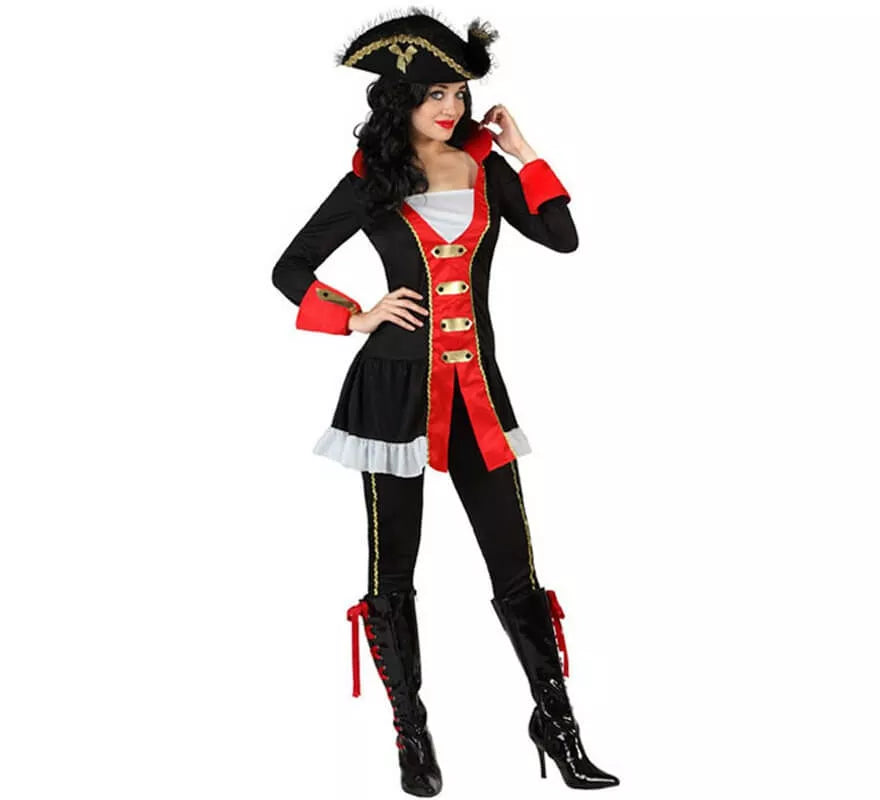 Translation missing: it.Disfraz de Capitana Pirata para mujer