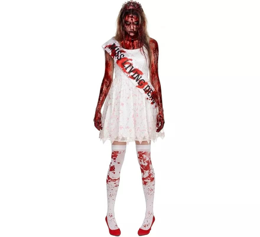 Translation missing: it.Disfraz de Carrie Reina del Baile para mujer