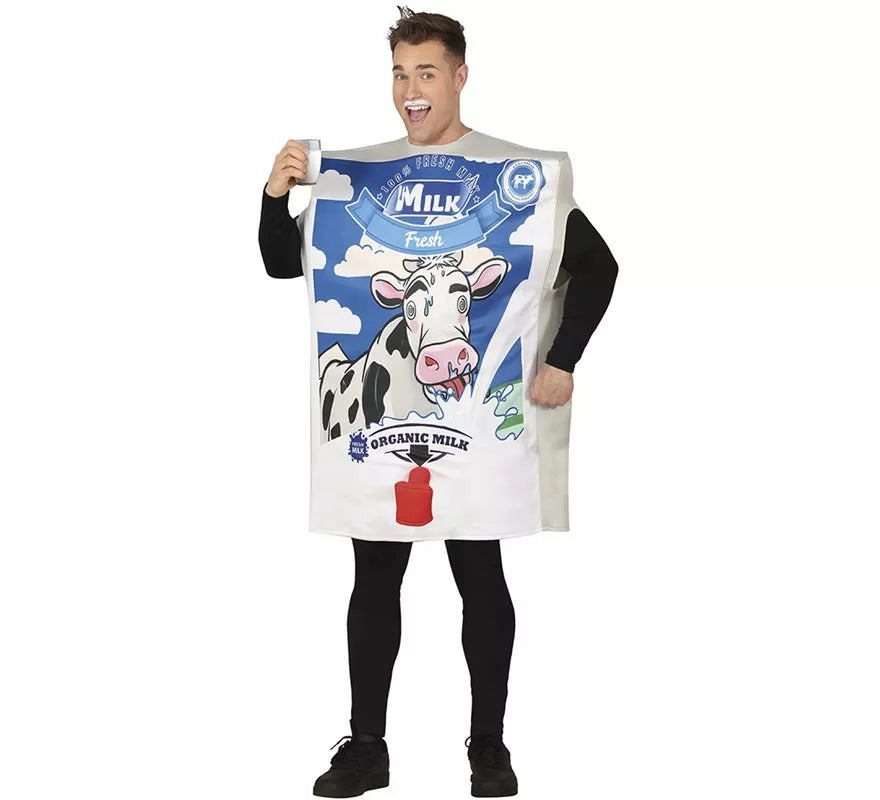 Translation missing: it.Disfraz de Cartón de Leche adulto