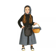 Costume di Castagnera per bambine