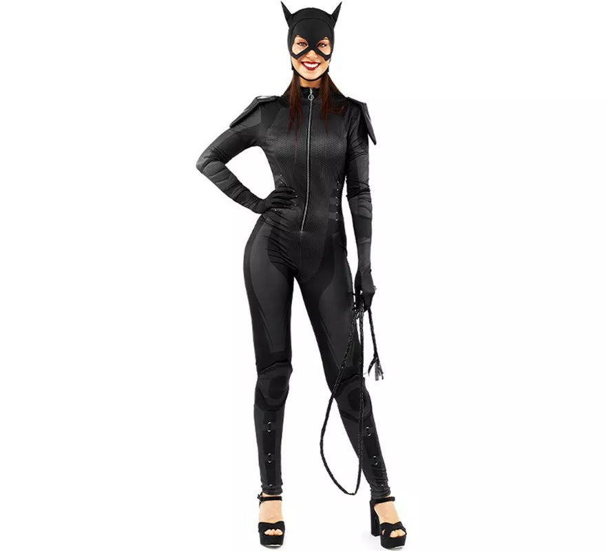 Translation missing: it.Disfraz de Cat Hero Negro para mujer