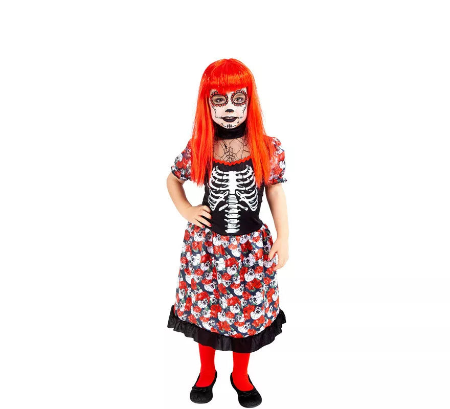 Translation missing: it.Disfraz de Catrina Bonita para niña
